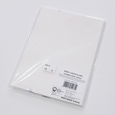 Brother Thermal Paper, prémiový, skládaný s perforací, BDN7J297210000, termo papír, bílý, A4, 100 ks, termo