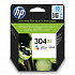 HP 304XL N9K07AE#UUS barevná (color) originální cartridge