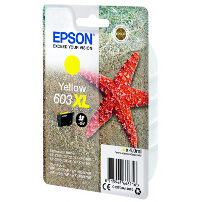 Epson 603XL C13T03A44010 жълт (yellow) оригинална касета
