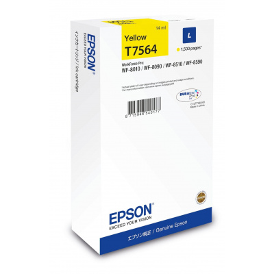 Epson T7564 L C13T75644N жълт (yellow) оригинална касета