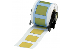 Brady M6-500-1-342-YL / 173672, PermaSleeve маркерни ръкави за кабели, 25.78 mm x 21.61 mm