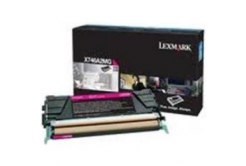 Lexmark X746A2MG магента (magenta) оригинален тонер