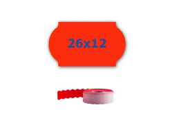 Етикети за цени за клещи, 26mm x 12mm, 900компютри сигнал червени