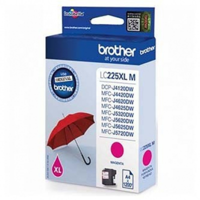 Brother LC-225XLM магента (magenta) оригинална касета