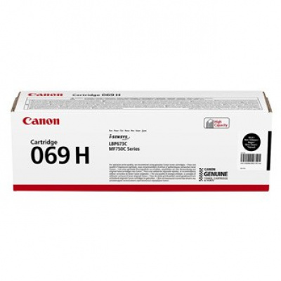 Canon 069BKH 5098C002 черен (black) оригинален тонер