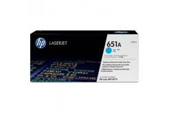 HP 651A CE341A лазурен (cyan) оригинален тонер