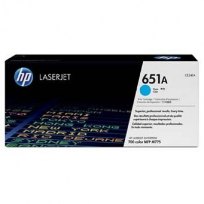 HP 651A CE341A лазурен (cyan) оригинален тонер