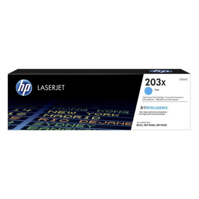 HP 203X CF541X лазурен (cyan) оригинален тонер