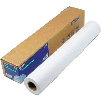 Epson Premium Semigloss Photo Paper Roll C13S041393, 162 g/m2, 24", 610mmx30.5m, полупрозрачен, бял хартиена ролка