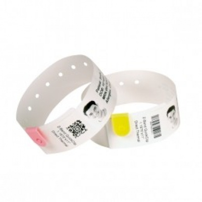 Zebra 10012718-1 Z-Band splash, каишки за ръка, червен