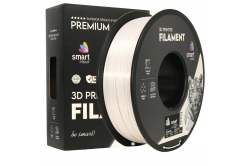 Smart Print FG-S184-E1, 3D филамент, PLA Silk, 1,75mm, 1000g, Бял (Glamour)