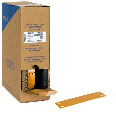 Brady BM-15x75-7643-OR / 312173, Bulk Linerless B-7643 кабелни етикети, 15 mm x 75 mm