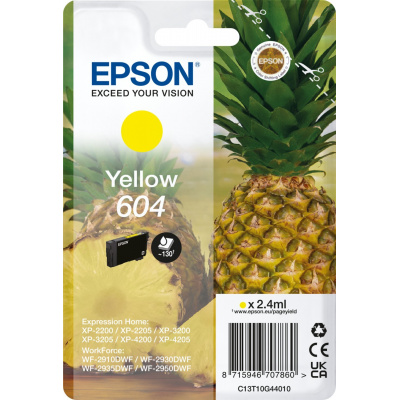 Epson 604 T10G440 C13T10G44010 жълт (yellow) оригинална касета