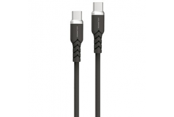 Powerton ENERGY DARK EDITION USB-C кабел, 100W, 1m, силиконов, черен