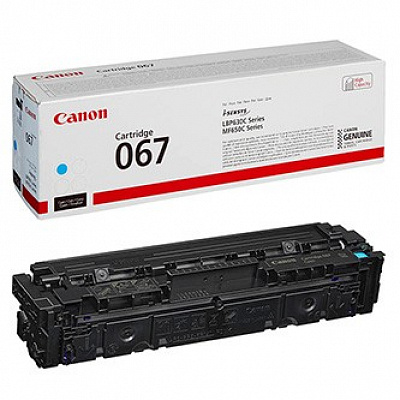 Canon 067 5101C002 оригинален тонер, циан