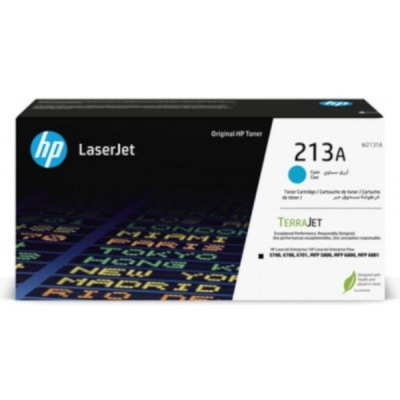 HP 213A W2131A лазурен (cyan) оригинален тонер