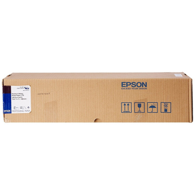 Epson Premium Glossy Photo Paper Roll C13S041390, 166 g/m2, 24", 610mmx30.5m, лъскав, бял хартиена ролка