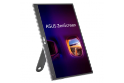ASUS ZenScreen MQ16AHE 90LM07SV-B02170 Монитор, 15,6", OLED, FHD, 60Hz, 1ms, Сив, 3R