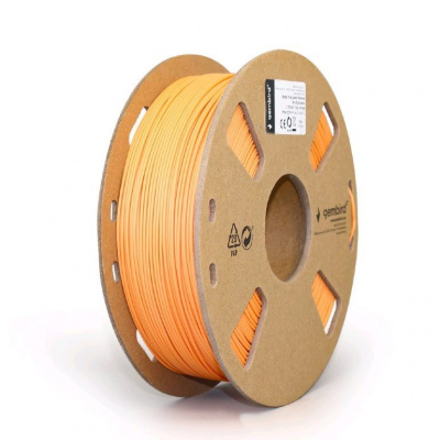 Gembird 3DP-PLA-01-MTO, 3D филамент, PLA Matte, 1,75mm, 1000g, Оранжев (Orange)