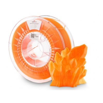 Spectrum 80884 3D филамент, PLA Crystal, 1,75mm, 1000g, Оранжев (Neon orange)