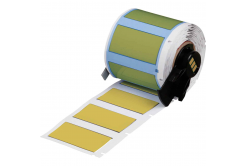 Brady M6-500-175-342-YL / 173669, PermaSleeve маркерни ръкави за кабели, 44.83 mm x 21.61 mm