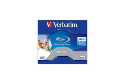 Verbatim 43735 BD-R Dual Layer, Jewel box, 50GB, 6x, с опция за печат