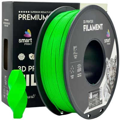 Smart Print FG-S17-E1, 3D филамент, HS-PLA, 1,75mm, 1000g, Прозрачно зелен (Green)
