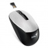 Genius Мишка NX-7015, 1600DPI, 2.4 [GHz], оптична, 3 бутона, безжична USB, сребриста, AA