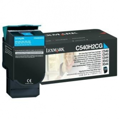 Lexmark C540H2CG лазурен (cyan) оригинален тонер