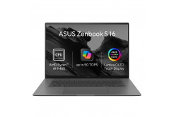 ASUS Zenbook S16 OLED/UM5606GA-OLED592XZ/AI9-465/16"/2880x1800/T/32GB/512GB/AMD int/W11P/Сив/2R