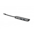 VERBATIM 49140 USB-C мултипортов HUB, 2x USB 3.0, 1x USB-C, HDMI, сива докинг станция