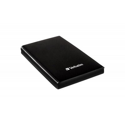 VERBATIM външен SSD 1TB Store 'n' Go Slim Portable USB 3.0, USB-A/USB-C, черен