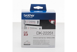 Brother DK-22251, 62мм x 15,24м, хартиена ролка