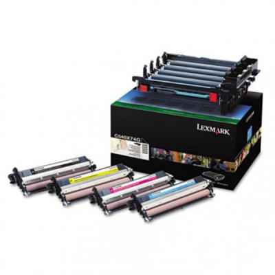 Lexmark C540X74G цвят (CMYK) оригинален цилиндричен блок + разработчик