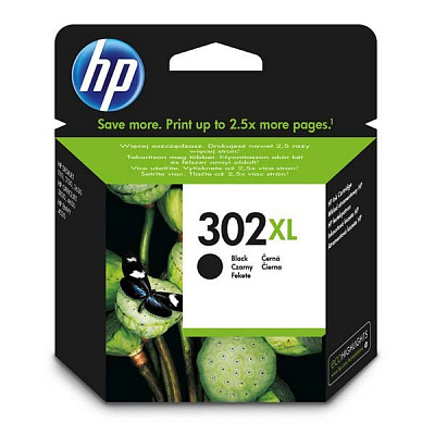 HP 302XL F6U68AE черен (black) оригинална касета с мастило, с изтекъл срок на годност