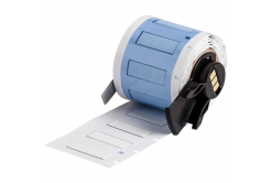 Brady M6-187-1-342-WT / 173629, PermaSleeve маркерни ръкави за кабели, 25.78 mm x 8.50 mm