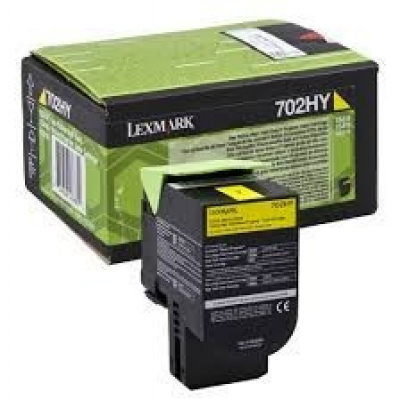 Lexmark 70C2HY0 жълт (yellow) оригинален тонер