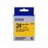 Epson LabelWorks LK-6YBP C53S656005 24мм x 9м, черно копиране / пастелно жълт фон, оригинален лента
