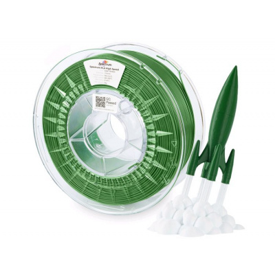 Spectrum 81060 3D филамент, PLA High Speed, 1,75mm, 1000g, зелено листо