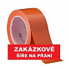 3M 471 Označovací PVC lepicí páska, otěruvzdorná, oranžová 50 mm x 33 m