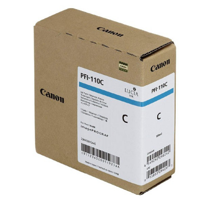 Canon PFI110C 2365C001 циан (cyan) оригинална касета