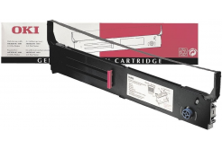 OKI 40629303, черно, оригинална боядисваща лента