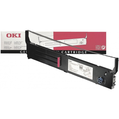 OKI 40629303, черно, оригинална боядисваща лента