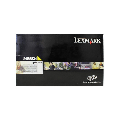 Lexmark 24B5834 жълт (yellow) оригинален тонер
