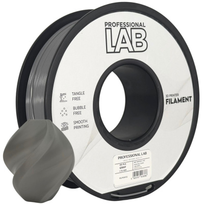 Professional Lab FG-P14-E1, 3D филамент, HS-PLA, 1,75mm, 1000g, Сив (Grey)