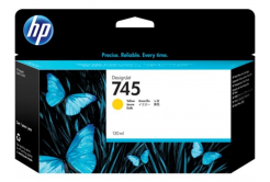 HP 745 F9J96A жълт (yellow) оригинална касета