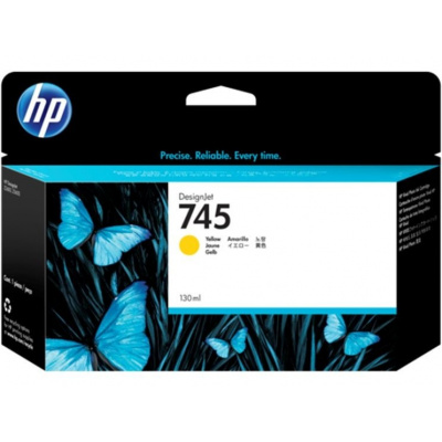 HP 745 F9J96A жълт (yellow) оригинална касета