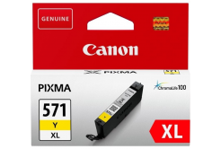 Canon CLI-571YXL 0334C001 жълт (yellow) оригинална касета