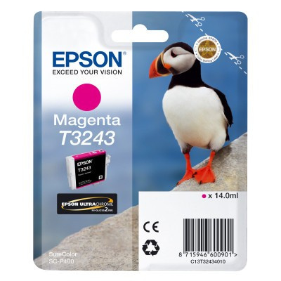 Epson T32434010 магента (magenta) оригинална касета