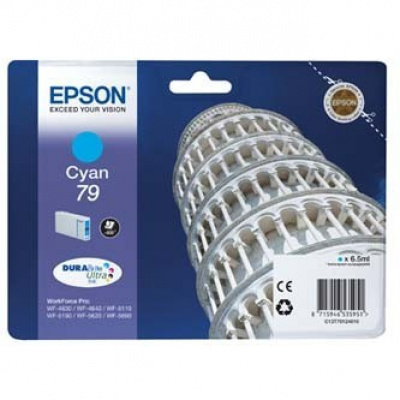 Epson T79124010 циан (cyan) оригинална касета